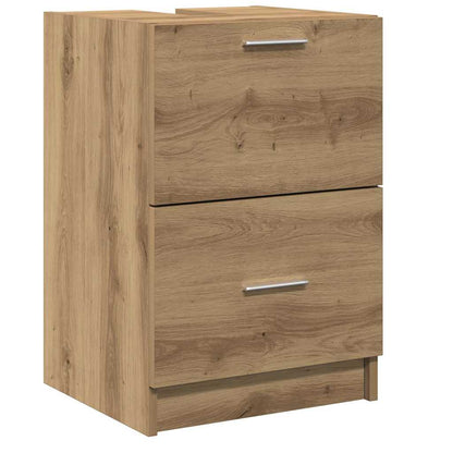 Mobile da Bagno con cassetto Rovere artigianale 40 x 37 x 59 cm