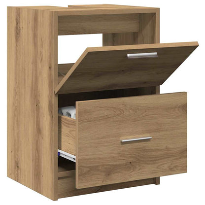 Mobile da Bagno con cassetto Rovere artigianale 40 x 37 x 59 cm