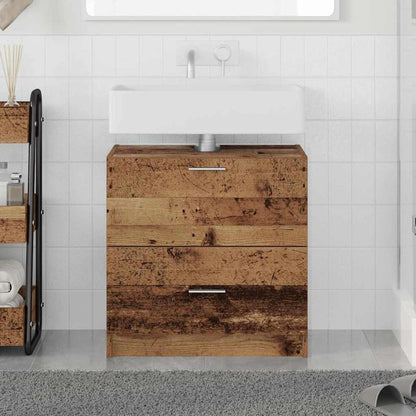 Mobile da Bagno Legno vecchio 59 x 37 x 59 cm Legno multistrato