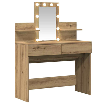 Tavolo da Trucco Rovere artigianale 100 x 40 x 130 cm