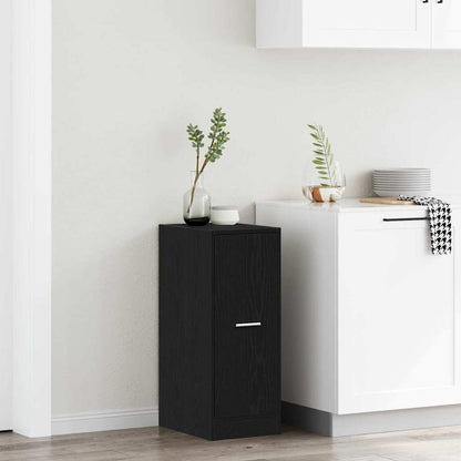 Armadio da Apoteca Rovere nero 40 x 41 x 77.5 cm