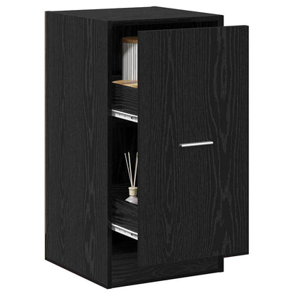 Armadio da Apoteca Rovere nero 40 x 41 x 77.5 cm