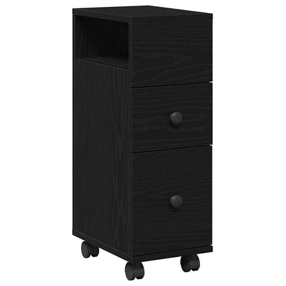 Set di mobili per il bagno Rovere Nero 33 x 23 x 65 cm