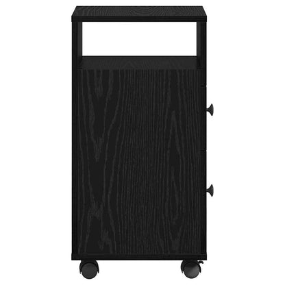 Set di mobili per il bagno Rovere Nero 33 x 23 x 65 cm
