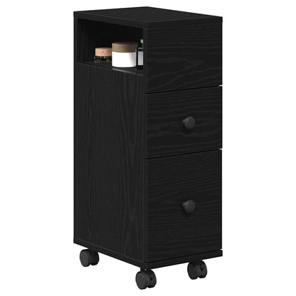 Set di mobili per il bagno Rovere Nero 33 x 23 x 65 cm