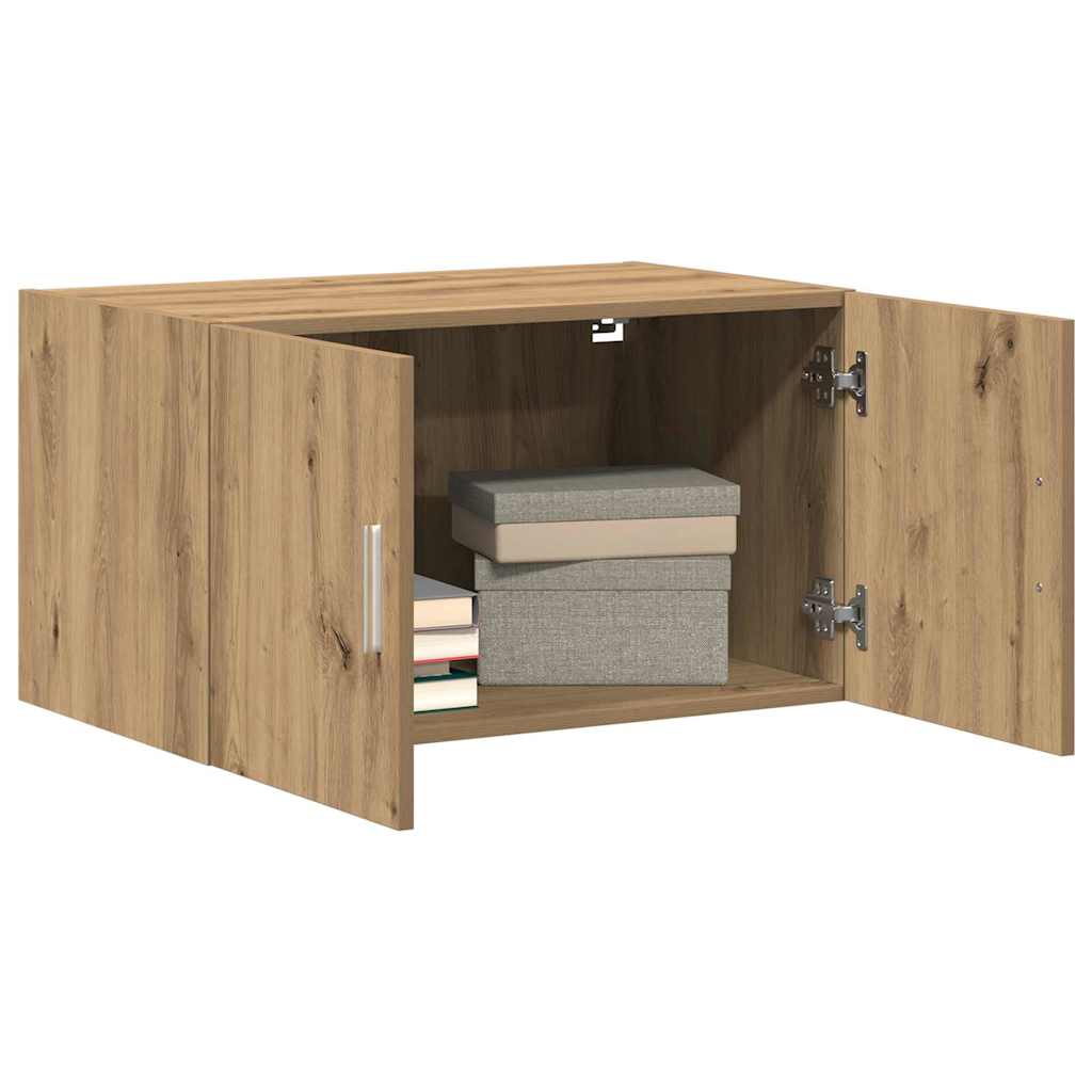 Armadietto a muro rovere artigianale 70 x 42.5 x 40 cm