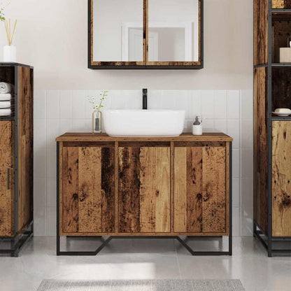 Mobiletto per Lavabo Altro Legno vecchio 91 x 35 x 60 cm