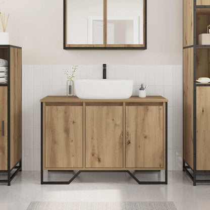Mobiletto per Lavabo Altro Rovere artigianale 91 x 35 x 60 cm