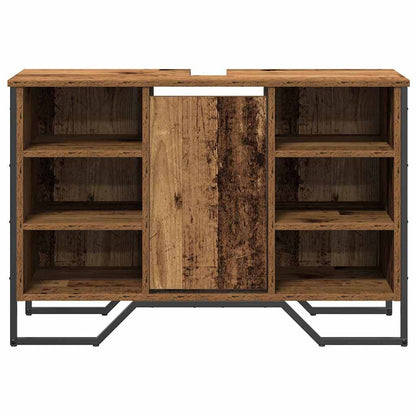 Armadio per Lavabo da Bagno Legno vecchio 91 x 35 x 60 cm