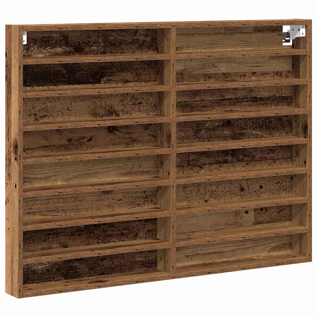 Vetrina Legno vecchio 100 x 8,5 x 75 cm Legno multistrato
