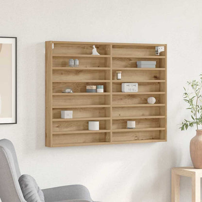 Vetrina Rovere artigianale 100 x 8,5 x 75 cm Legno multistrato