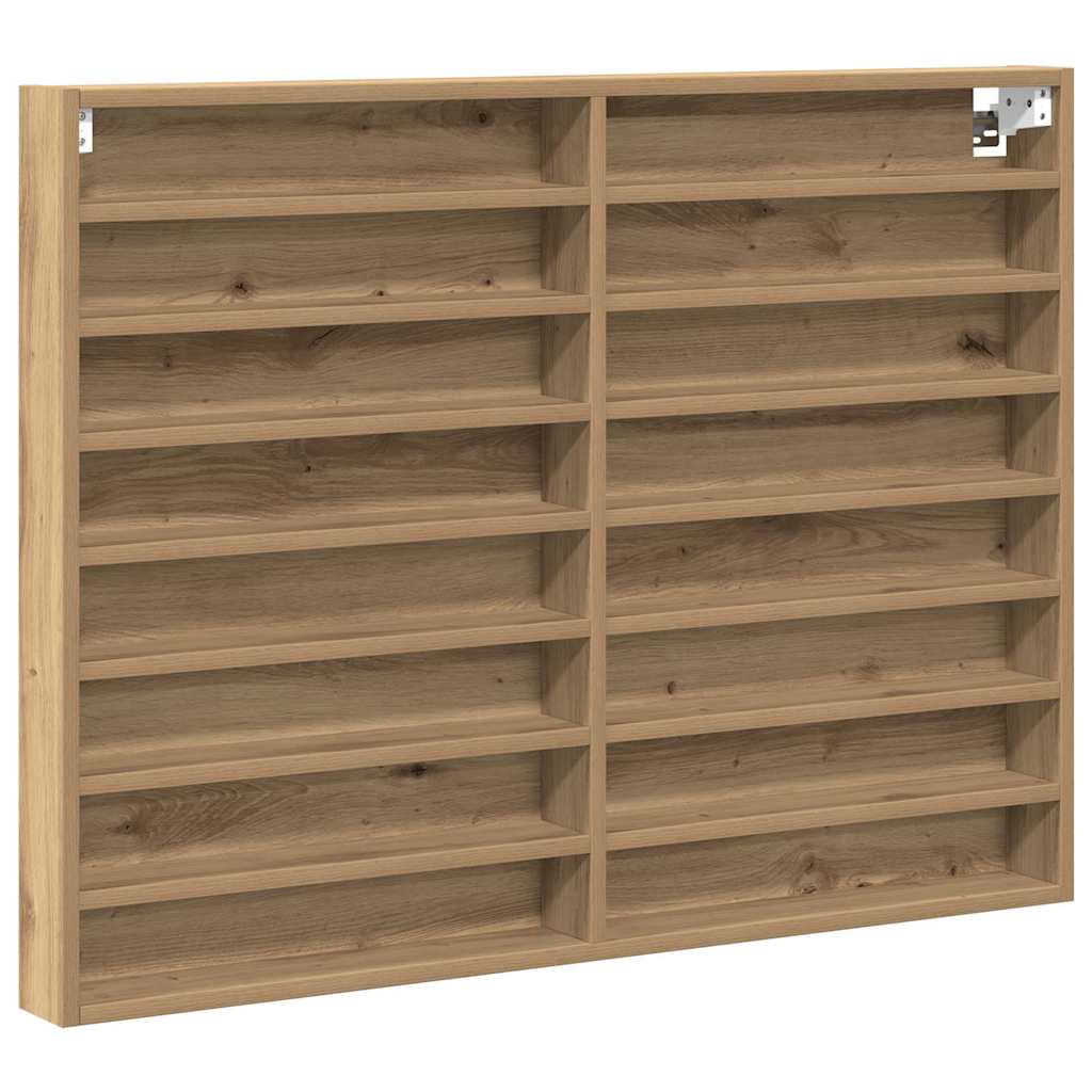Vetrina Rovere artigianale 100 x 8,5 x 75 cm Legno multistrato