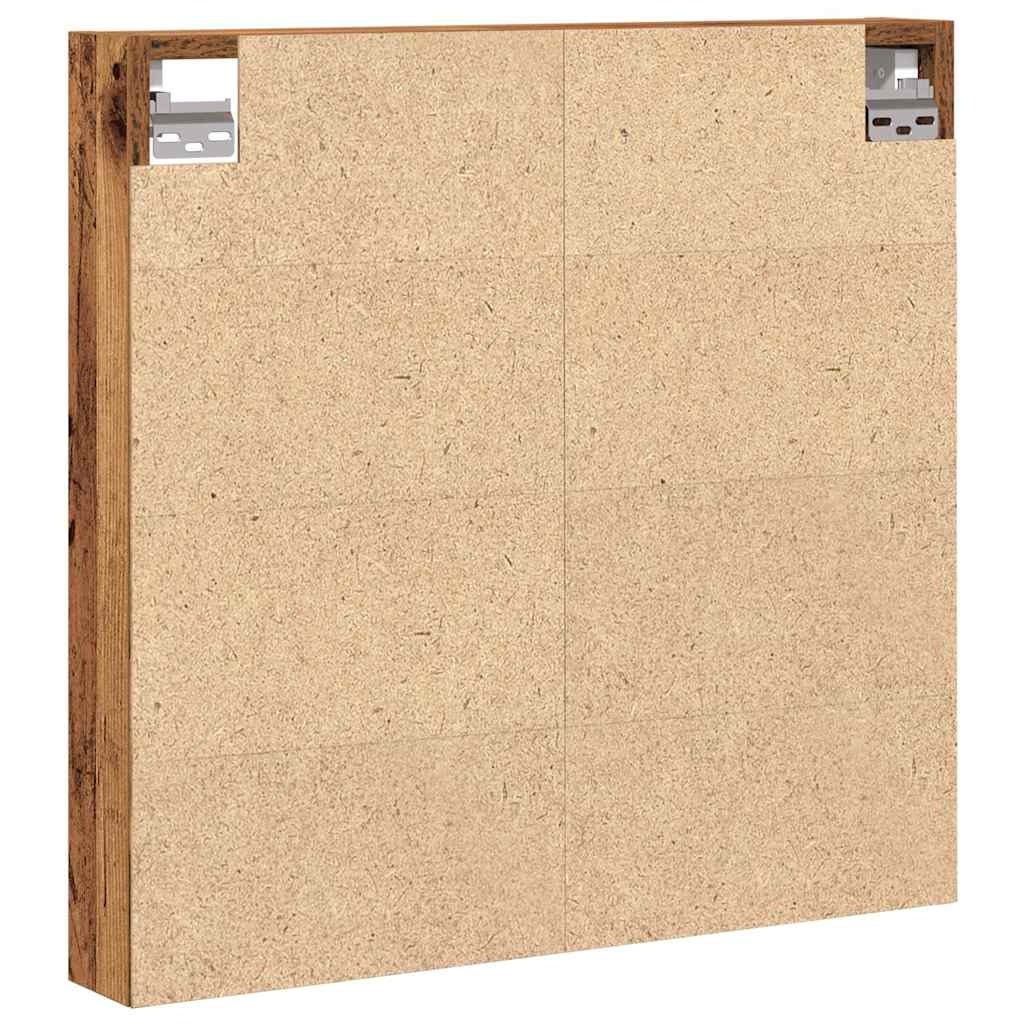 Vetrina Legno vecchio 60 x 8,5 x 58 cm Legno multistrato