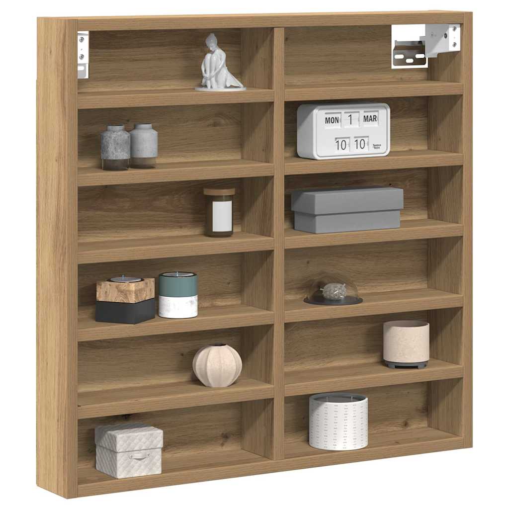 Vetrina Rovere artigianale 60 x 8,5 x 58 cm Legno multistrato