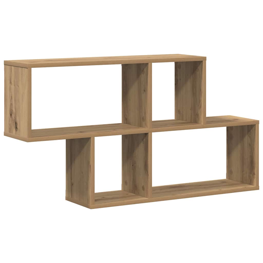 Scaffale da parete con lo scaffale Marrone Legno multistrato