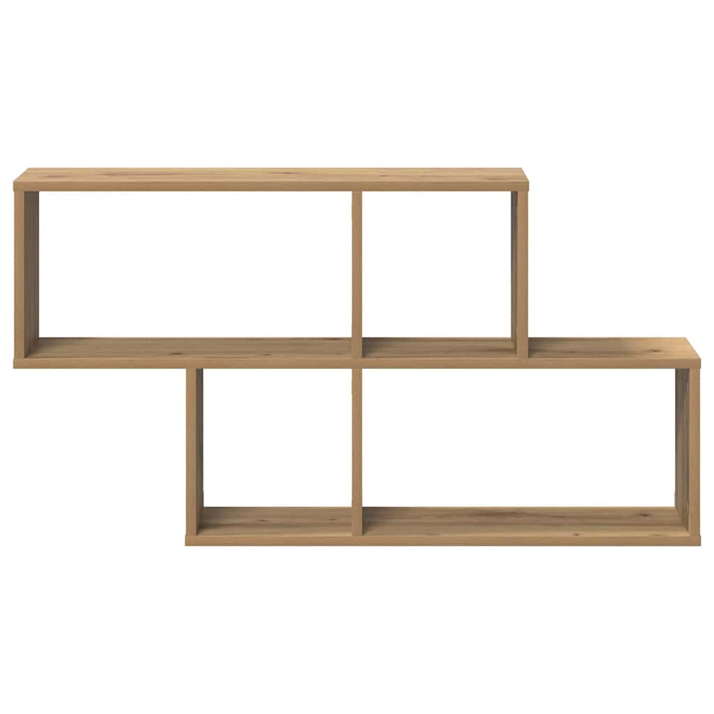 Scaffale da parete con lo scaffale Marrone Legno multistrato