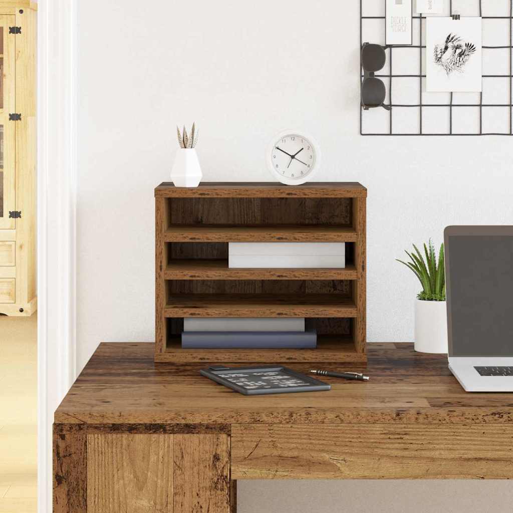 Organizzatore da scrivania Legno vecchio 36 x 26 x 29,5 cm