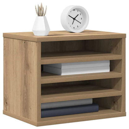 Organizzatore da scrivania Rovere artigianale 36 x 26 x 29,5 cm