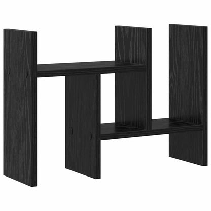 Organizzatore da scrivania Rovere Nero 34,5 x 15,5 x 35,5 cm