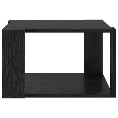 Tavolino da salotto Rovere Nero 51,5 x 51,5 x 30 cm