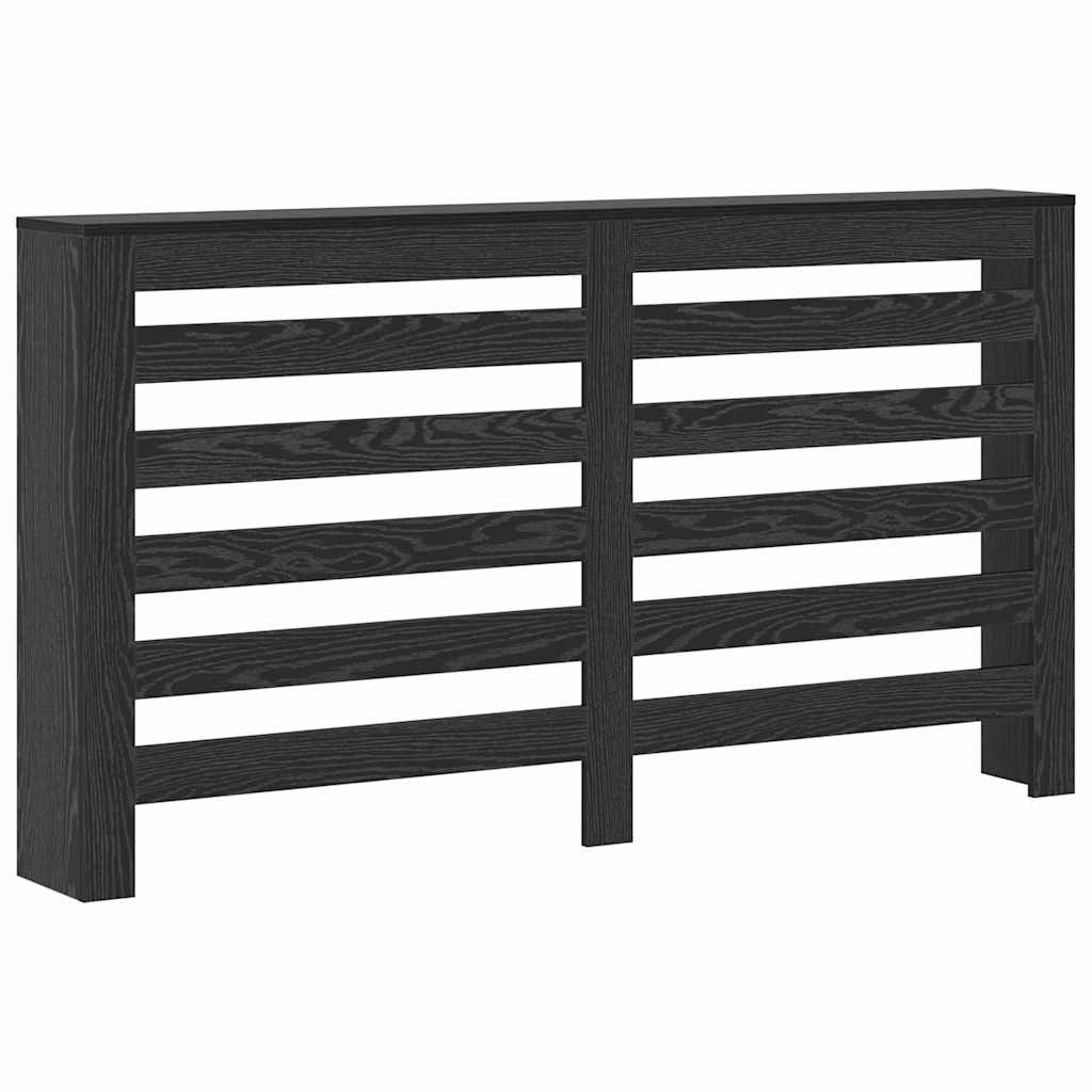 Copertura per radiatori Rovere Nero 149 x 20 x 82 cm