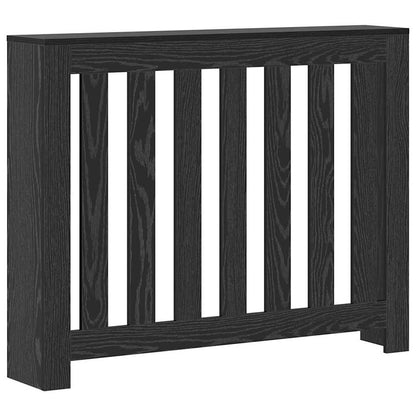 Copertura per radiatori Rovere Nero 104 x 20 x 82 cm