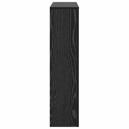 Copertura per radiatori Rovere Nero 104 x 20 x 82 cm