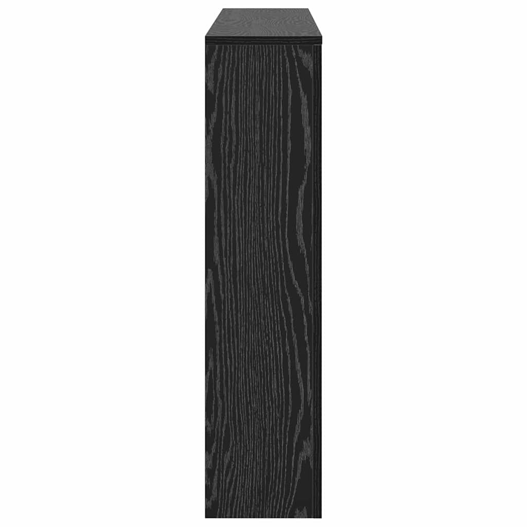 Copertura per radiatori Rovere Nero 149 x 20 x 82 cm