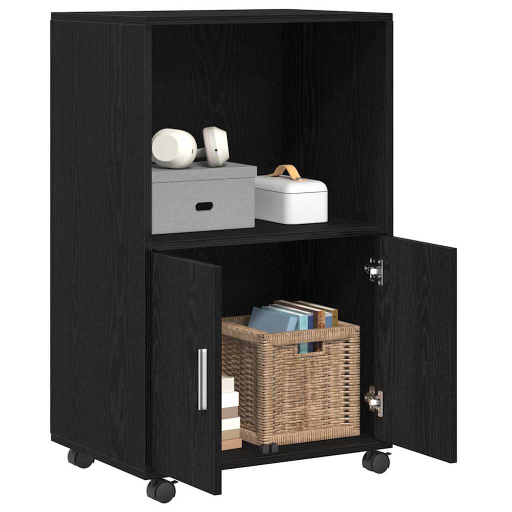 Armadietto Rovere Nero 55 x 40 x 82 cm