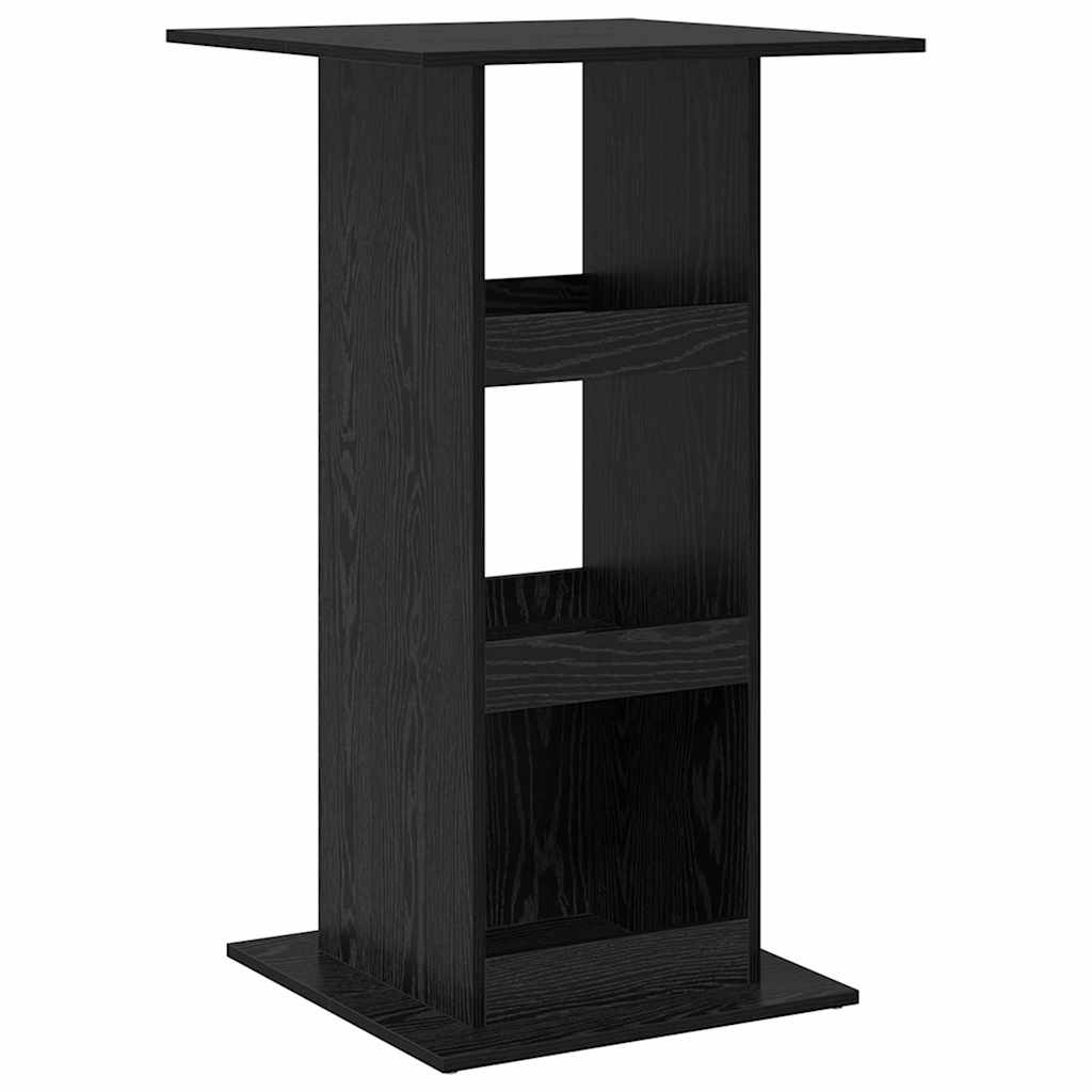 Tavolo da bar Rovere Nero 60 x 60 x 100 cm Legno multistrato