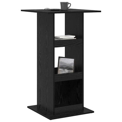 Tavolo da bar Rovere Nero 60 x 60 x 100 cm Legno multistrato