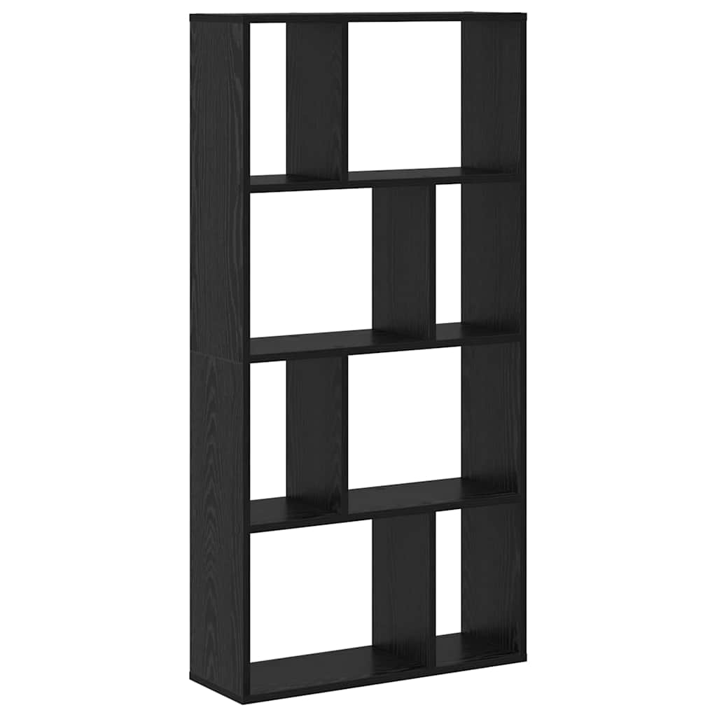 Armadio per Libri Rovere Nero 70 x 20 x 102.5 cm