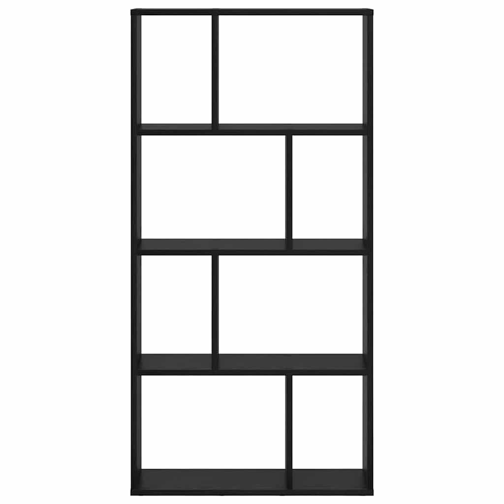Armadio per Libri Rovere Nero 70 x 20 x 102.5 cm