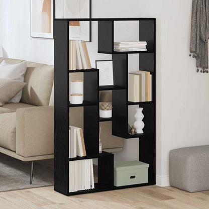 Armadio per Libri Rovere Nero 72 x 20 x 102,5 cm