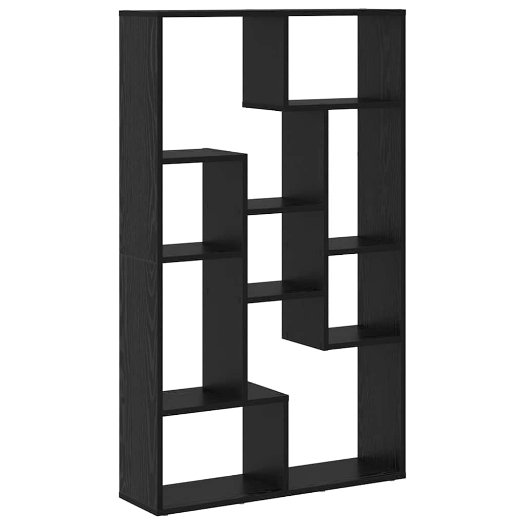 Armadio per Libri Rovere Nero 72 x 20 x 102,5 cm