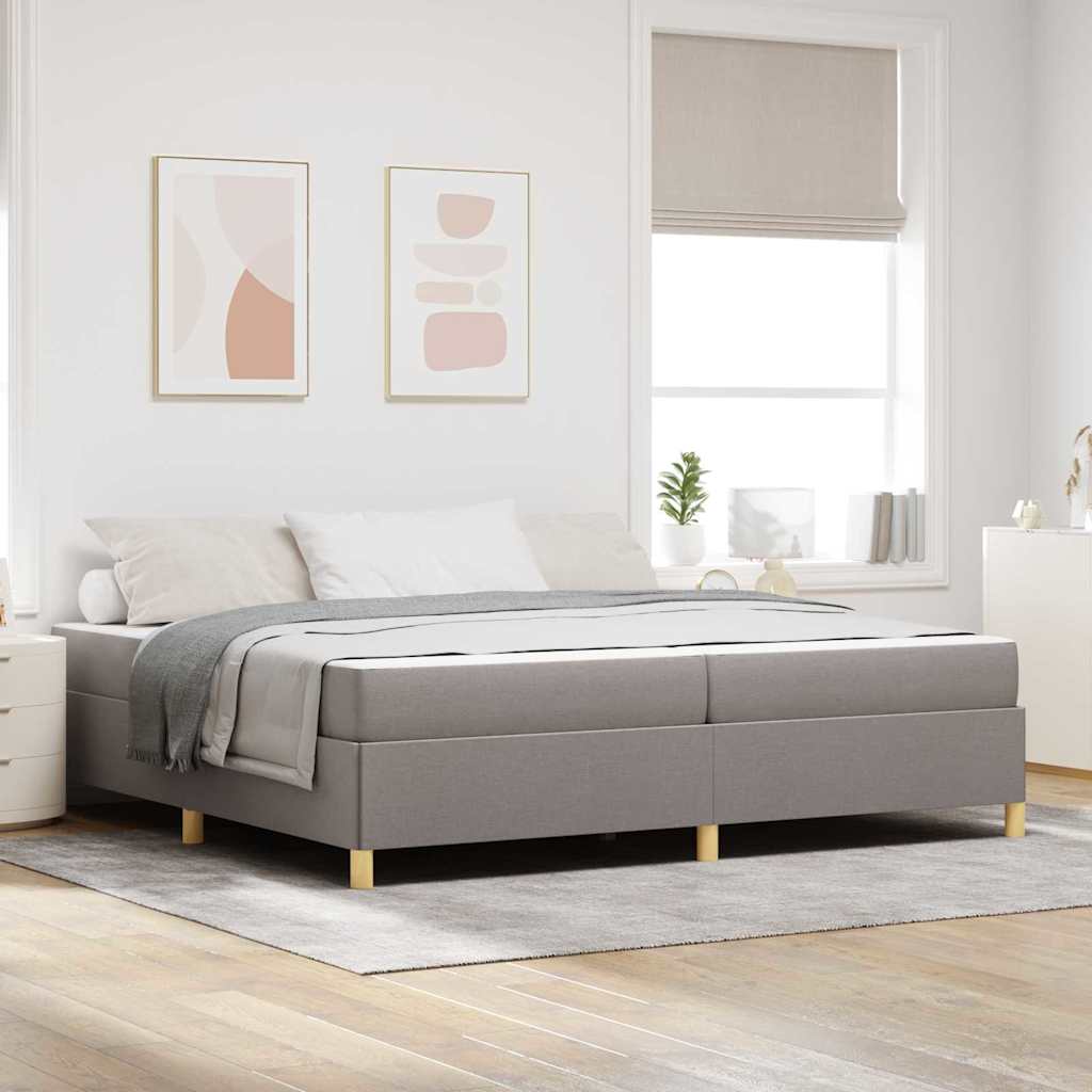 Struttura del letto con materasso Talpa 200 x 200 cm Tessuto