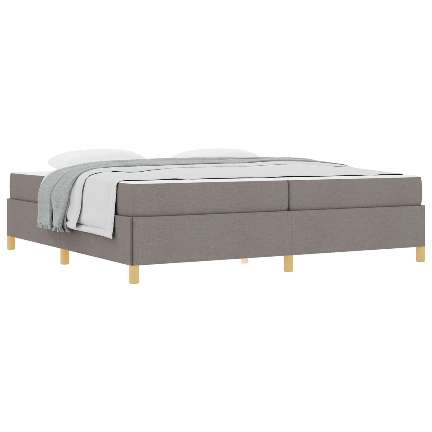 Struttura del letto con materasso Talpa 200 x 200 cm Tessuto