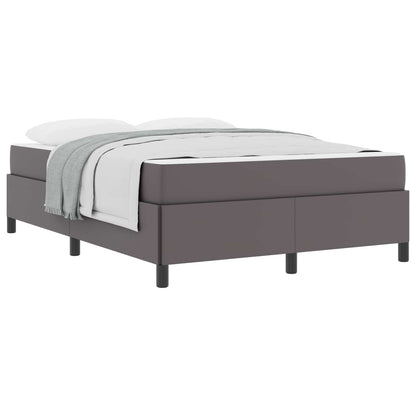 Struttura del letto con materasso Grigio 160 x 200 cm Tessuto