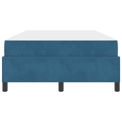 Struttura del letto Blu Scuro 120 x 190 cm Tessuto