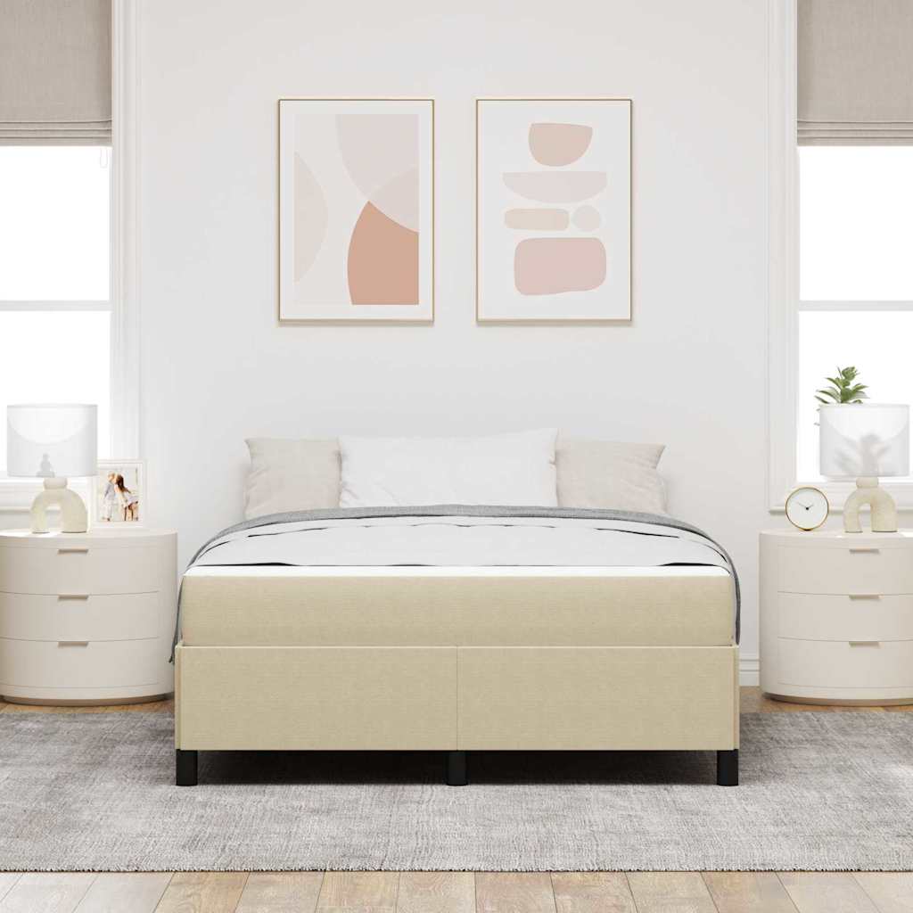 Struttura del letto Grigio Verde Chiaro 160 x 200 cm Tessuto