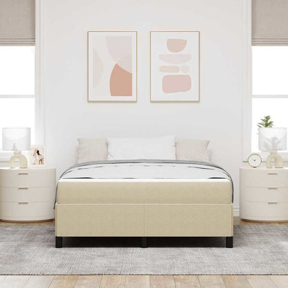 Struttura del letto Grigio Verde Chiaro 160 x 200 cm Tessuto