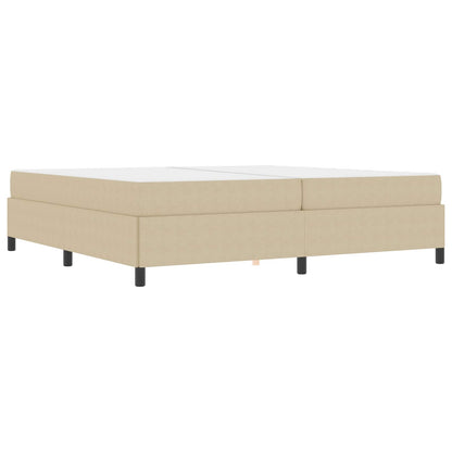 Struttura del letto Grigio Verde Chiaro 200 x 200 cm Tessuto