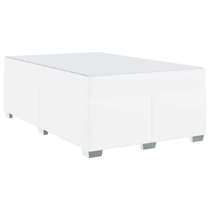 Struttura del letto con materasso Bianco 120 x 190 cm Tessuto
