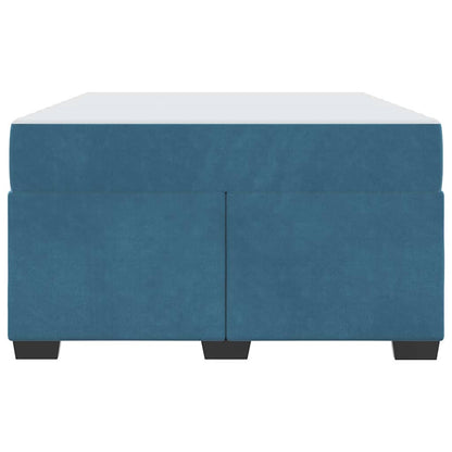 Struttura del letto Blu Scuro 120 x 190 cm Tessuto