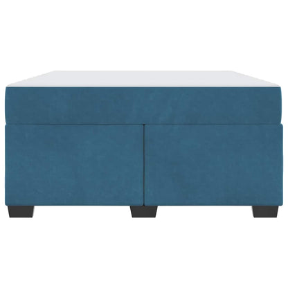 Struttura del letto Blu Scuro 160 x 200 cm Tessuto