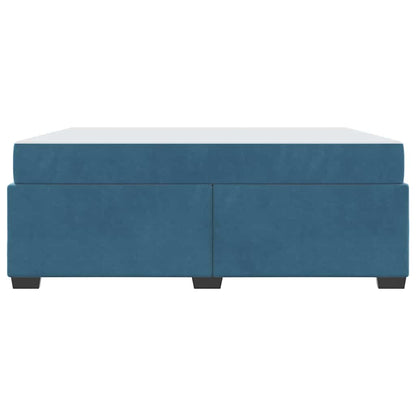 Struttura del letto Blu Scuro 180 x 200 cm Tessuto