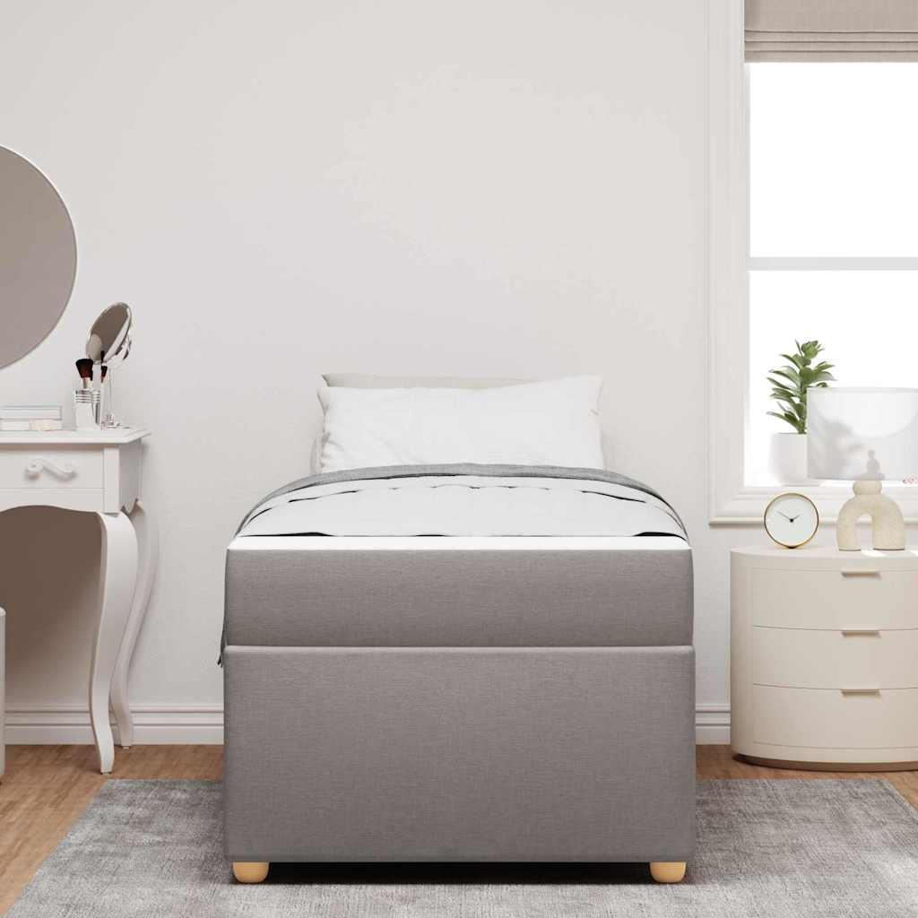Struttura del letto con materasso Talpa 100 x 200 cm Tessuto