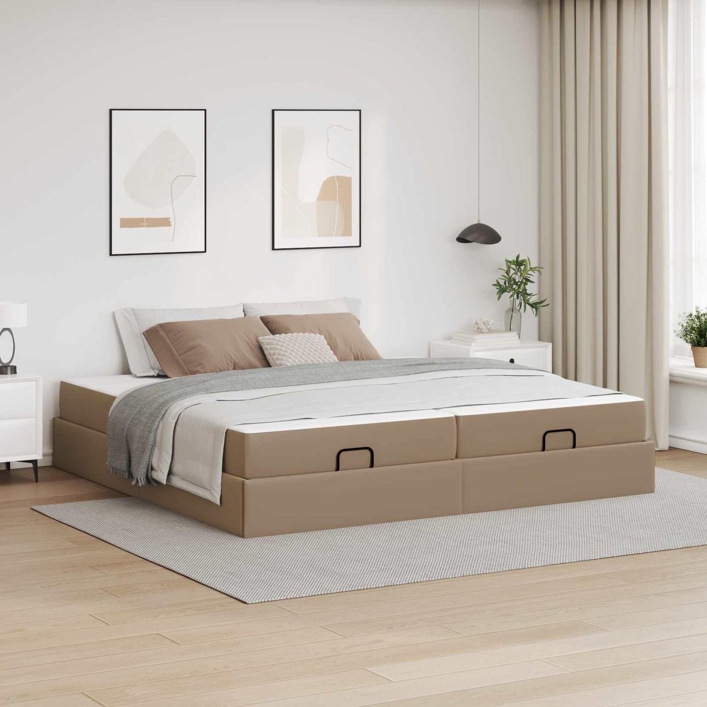 Struttura letto con materasso con materasso 2 pcs Tanno PVC