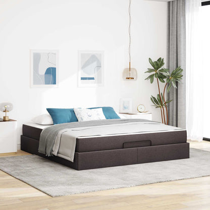 Struttura letto con materasso con materasso 2 pcs Tanno Tessuto