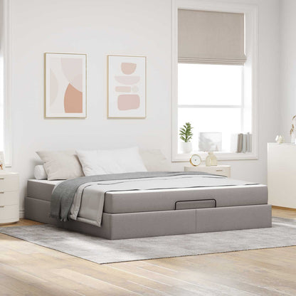 Struttura letto con materasso con materasso 2 pcs Talpa Tessuto
